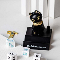 88VIP：大英博物馆 盖亚安德森猫多功能桌面日历便签夹摆件女神节生日礼物