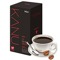Maxim 麦馨 韩国进口麦馨卡奴KAUN黑咖啡150条盒装卡奴美式咖啡 深度烘培150条1盒