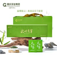 香叙永川秀芽青竹叶2023新茶重庆特产早春茶毛尖高山明前绿茶120g