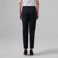 youngor雅戈尔休闲裤女tr休闲裤裤子顺滑冰凉触感新品藏青