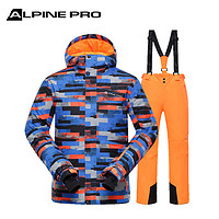 ALPINE PRO 阿尔派妮 秋冬季户外男士防风防水保暖登山透气滑雪服上衣套装男款