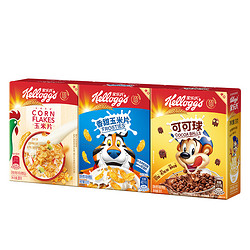 Kellogg's 家乐氏 原装进口缤纷85g儿童麦片即食谷物活力早餐多口味冲饮礼盒