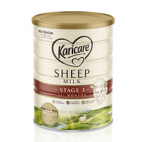 Karicare 可瑞康 新西兰Karicare可瑞康配方绵羊奶粉3段900g1岁以上进口