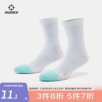 准者(RIGORER) 准者怪诞篮球袜男女夏季篮球训练实战防滑减震毛巾底运动袜 冰淇淋 均码(38-45)