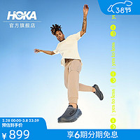 HOKA ONE ONE 男女款舒缓TC徒步鞋RESTORE TC舒适缓震透气 黑色 /