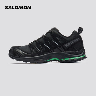 萨洛蒙（Salomon）男女款 户外运动潮流休闲轻量稳定透气徒步鞋 XA PRO 3D SUEDE 黑色 474783 8 (42)