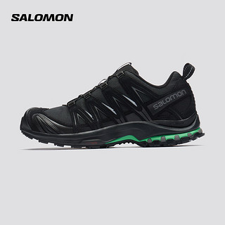 萨洛蒙（Salomon）男女款 户外运动潮流休闲轻量稳定透气徒步鞋 XA PRO 3D SUEDE 黑色 474783 6.5 (40)