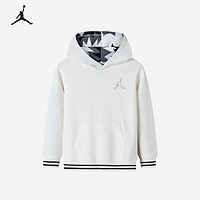 耐克（NIKE）童装男女童Jordan连帽卫衣儿童上衣 73棉花糖 120(6) 