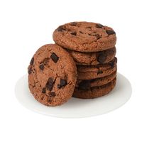 趣多多 曲奇饼干500g香脆曲奇缤纷逗大块脏脏黑巧克力味独立小包装