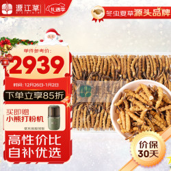 源江草 西藏虫草冬虫夏草断草断虫草 35g断草 干虫草补品家庭装 35克断虫草
