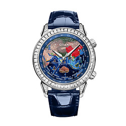 GEYA 格雅表 格雅郑和下西洋航海家系列机械手表全自动防水潮流男士手表