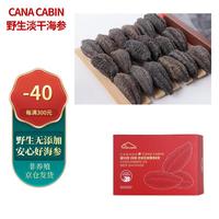 CANA CABIN加拿大特级淡干野生海参干货红极参圆筒7-9年参龄227克半磅盒装