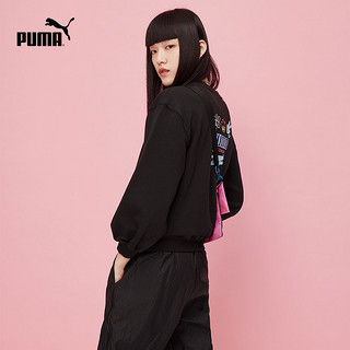 【】PUMA彪马 女子复古休闲圆领卫衣 FASHION 537518