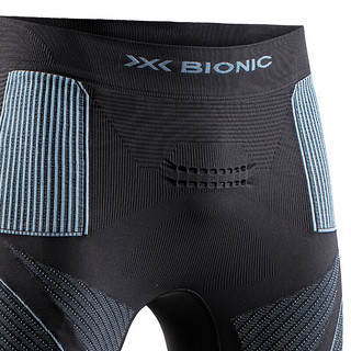 XBIONIC聚能加强4.0 滑雪保暖速干衣 功能内衣运动户外 压缩衣 长裤【】炭黑/效能松石绿 L