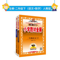 2024春 教材全解 人教版 套装 二年级下（语文+数学）两册 全解语数人教