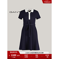 GANT甘特2024春季女士休闲系带连衣裙4200873 433夜蓝色 M