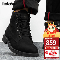 Timberland添柏岚男鞋休闲鞋秋冬户外徒步登山鞋经典黑武士高帮靴A44P1 A44P1015/黑色 40