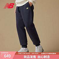 NEW BALANCE 运动裤男款24冬季系带束脚休闲裤子长裤 ECL AMP41352 S