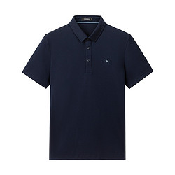 seven柒牌奥莱清仓男装短袖polo衫夏季男士纯色短袖休闲抗皱青年t