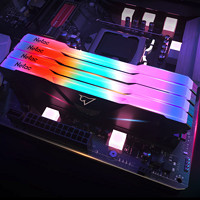 Netac 朗科 16GB(8Gx2)套装 DDR4 3600 内存条 RGB灯条(C18)