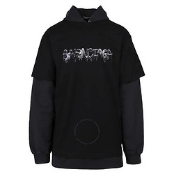 【省212.99元】balenciaga 巴黎世家 女士连帽t恤多少钱-什么值得买