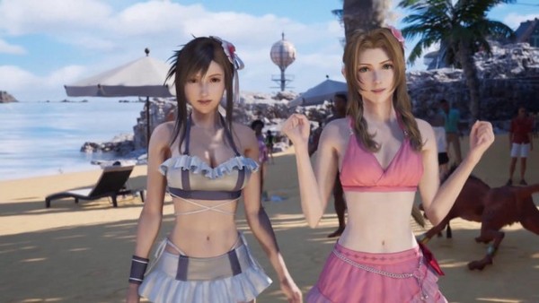 SQUARE ENIX 史克威尔艾尼克斯 《最终幻想7:重生》蒂法·洛克哈特/扎克斯·菲尔 可动手办