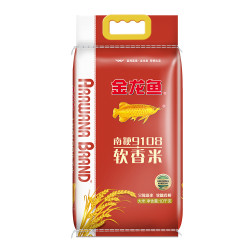 金龙鱼南粳9108软香米软香稻大米10kg袋装大米梗米稻米家用20斤