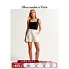 Abercrombie & Fitch 女装 24春夏美式通勤百搭斯隆风精裁短裤 356743-1 白色条纹 29R (165/76A)