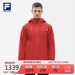 移动端fila斐乐athletics斐乐官方男子梭织外套2023年秋季休闲外套