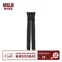 MUJI 無印良品 无印良品 MUJI 女式 支撑型 80D 裤袜 袜子 女袜 DGF01A2A 深棕色 XS