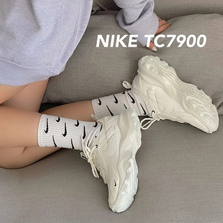 耐克（NIKE）休闲鞋女鞋春季运动鞋TC 7900老爹鞋减震跑步鞋DD9682-100 DD9682-100米白 38.5