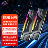 新乐士（SAMNIX）台式机内存条 64GB(32GBx2)DDR5 6400Mhz C32 黑灰 RGB灯条 海力士A-die 幻影王者电竞游戏