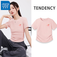 JEANSWEST 真维斯 女士纯棉短袖t恤