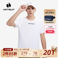 HOTSUIT后秀运动短T恤男休闲圆领上衣透气打底衫健身短袖