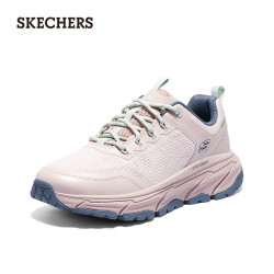 skechers斯凯奇女士绑带城市户外鞋180168玫瑰红色ros37