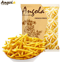 Angola）冷冻1/4细薯条400g 美式儿童薯制品 油炸小食