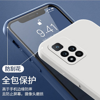 纪普 红米note11pro手机壳note11/pro+液态硅胶保护套纯色液态全包直边防摔女男软壳套 Note11Pro+【暗夜绿】