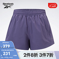 Reebok锐步24春夏女子SHORTS运动休闲训练梭织短裤 24SRM604WGP3 A/S