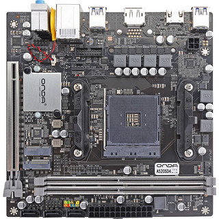 昂达（ONDA）A520SD4-ITX-B（AMD A520/Socket AM4） 支持5600/5500/4500处理器 游戏娱乐 主板