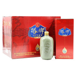 塔牌 绍兴黄酒 青瓷八年花雕王500mL*6瓶 整箱装（每瓶32.8元）