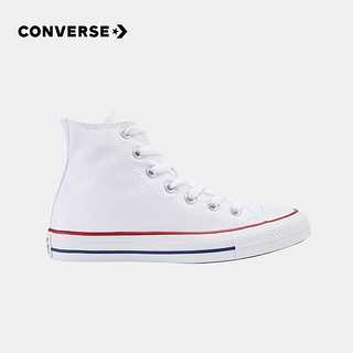 匡威（Converse）童鞋儿童帆布鞋经典高帮男女童鞋休闲中大童软底布鞋 白色(偏大 选小一码) 32