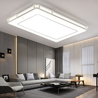 佛山照明客厅LED吸顶灯长方形大灯大气现代简约卧室灯具