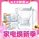  3.8焕新：BRITA 碧然德 fill&enjoy Style设计师系列 滤水壶 蓝色 一壶十二芯　