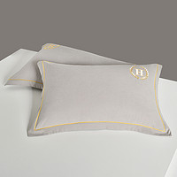GRACE 洁丽雅 枕套一对装家用磨毛整枕头套单个48cmx74cm内胆套2022新款