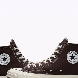CONVERSE匡威 1970S男女运动高帮帆布鞋原木棕咖啡色A08137C
