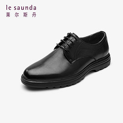 le saunda 莱尔斯丹 秋冬新款低帮男鞋系带商务正装鞋德比皮鞋3MM58604