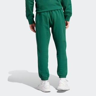 adidas阿迪达斯三叶草男装简约百搭舒适束脚运动裤IM4400 森林绿 A/M
