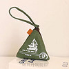 NUOBEIDAN 诺贝丹 铁塔个性创意复古粽子零钱包学系迷你帆布三角硬币包钥匙 帆船一个