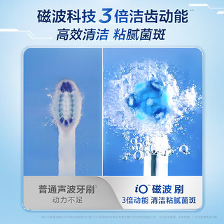 Oral-B 欧乐-B 欧乐B成人智能电动牙刷 iO3智净磁波刷 iO系列博朗技术深度自动清洁送男生送新人送新娘新婚礼物
