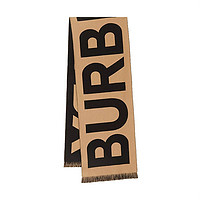 BURBERRY 博柏利 欧洲直邮BURBERRY/博柏利男女同款羊毛棕色字母图